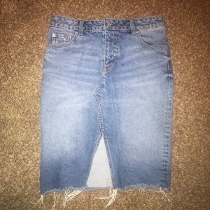 Denim skirt